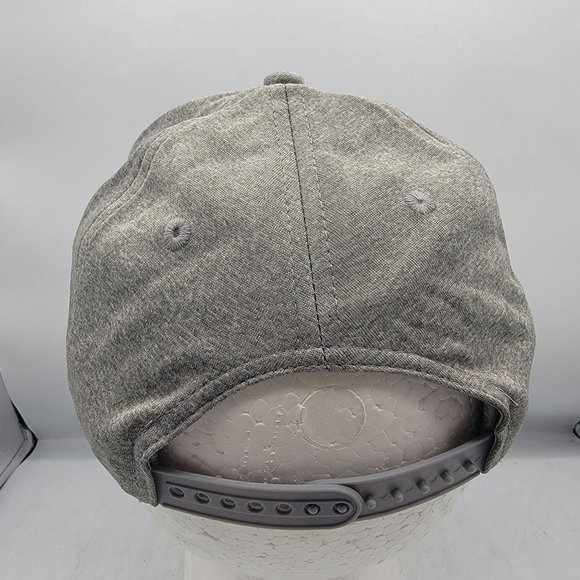 Sport Tek White Cap Gray Golf Hat Adjustable Lightweight Outdoors Casual - Picture 3 of 9